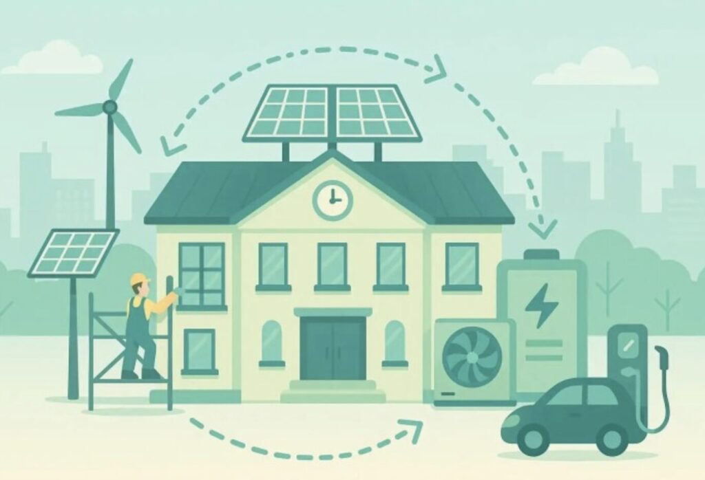 オール電化をイメージしたイメージ画像